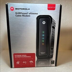 Motorola SURFboard eXtreme Cable Modem - Black